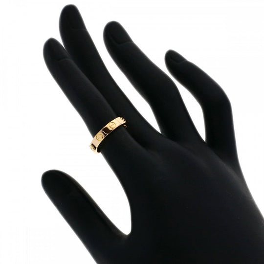 CARTIER Ring 18K Pink Gold gold Mini Love Ring #48