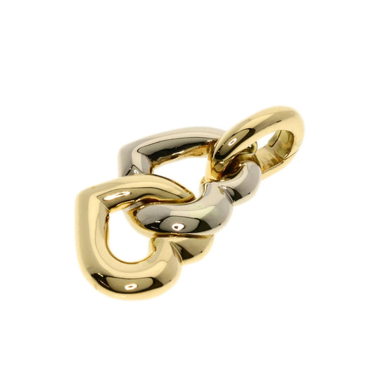 CARTIER Pendant top 18K Yellow Gold gold Double heart