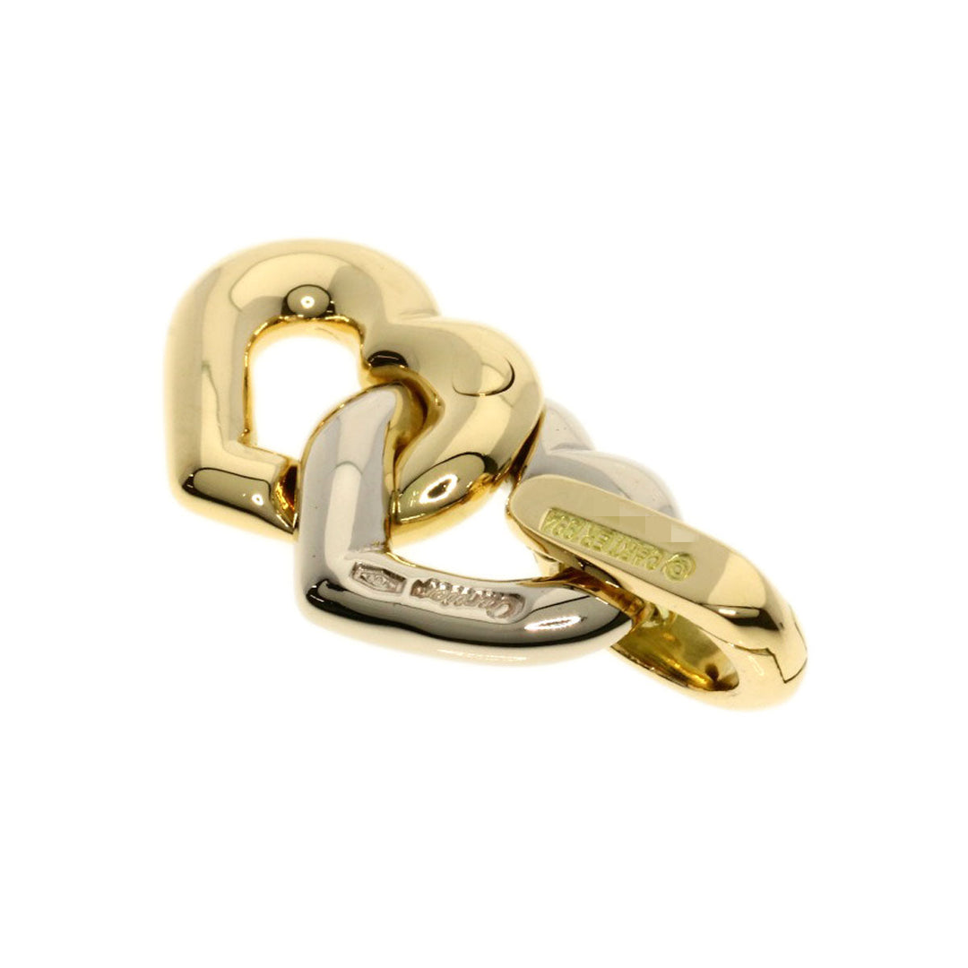 CARTIER Pendant top 18K Yellow Gold gold Double heart