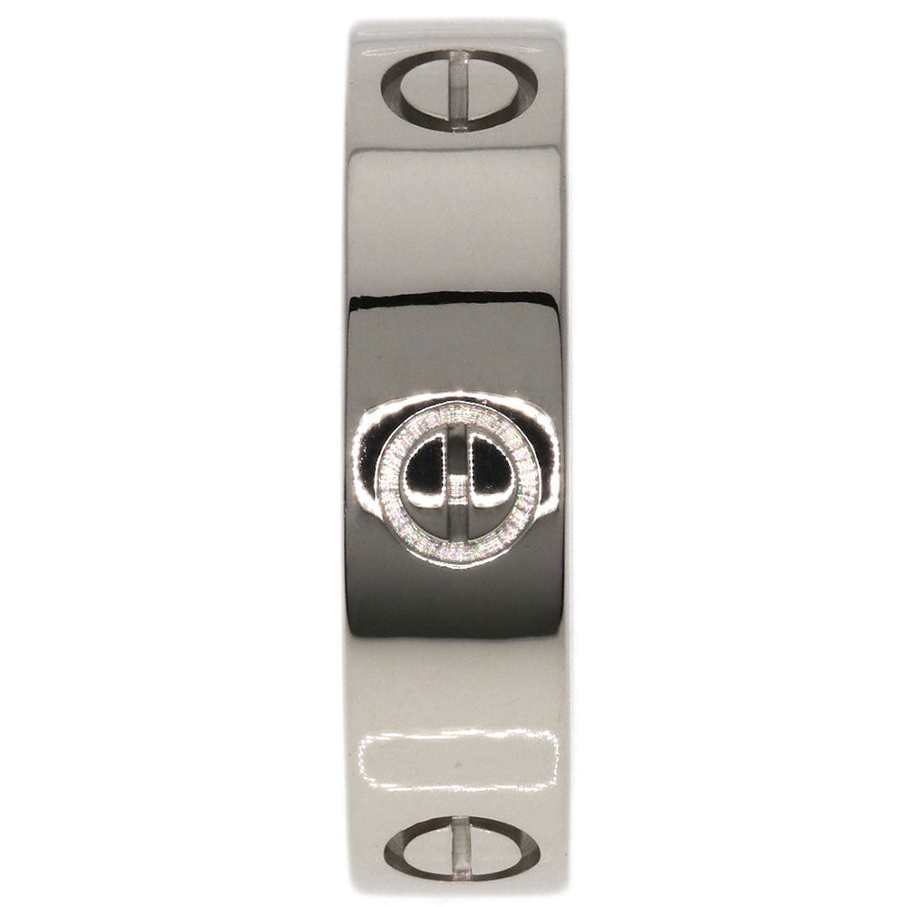 CARTIER Ring K18WG Silver Love Ring #65