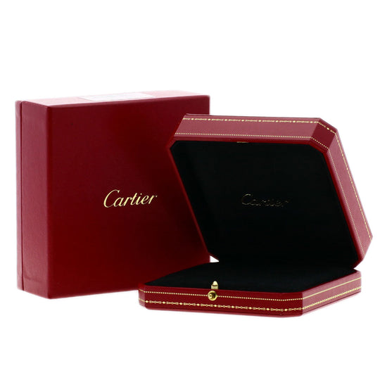 CARTIER Necklace 18K Pink Gold gold Amour Heart Diamond Women Used Authentic