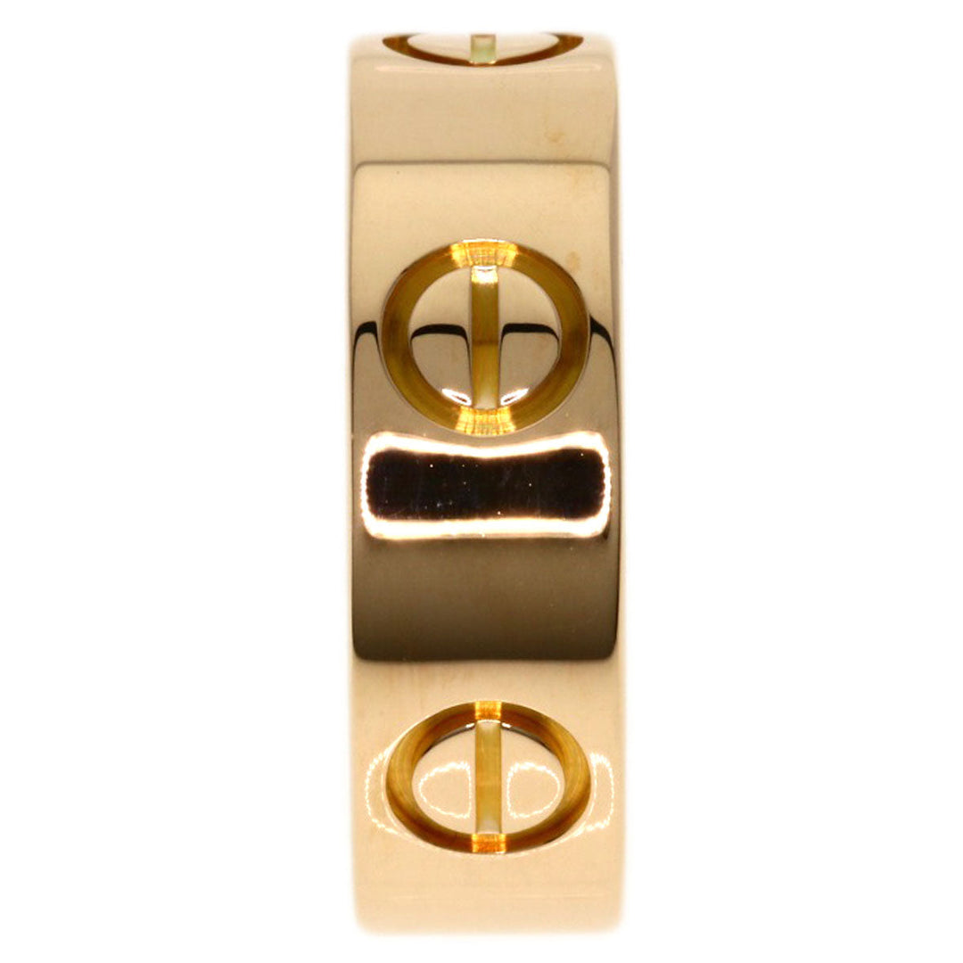 CARTIER Ring 18K Pink Gold gold Love Ring #48 Women Used Authentic