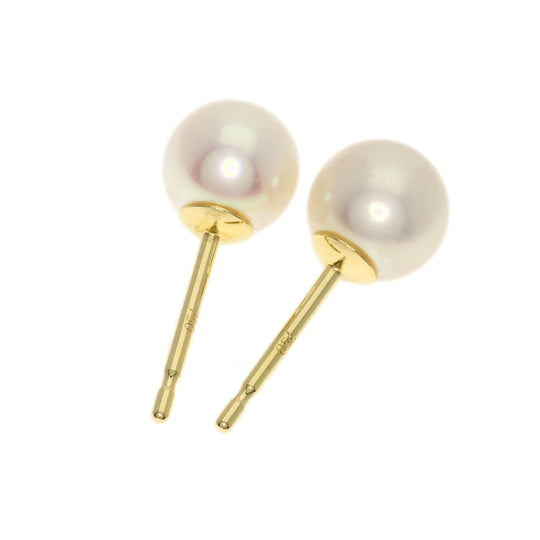 TASAKI Pierce 18K Yellow Gold gold Pearl Women Used Authentic