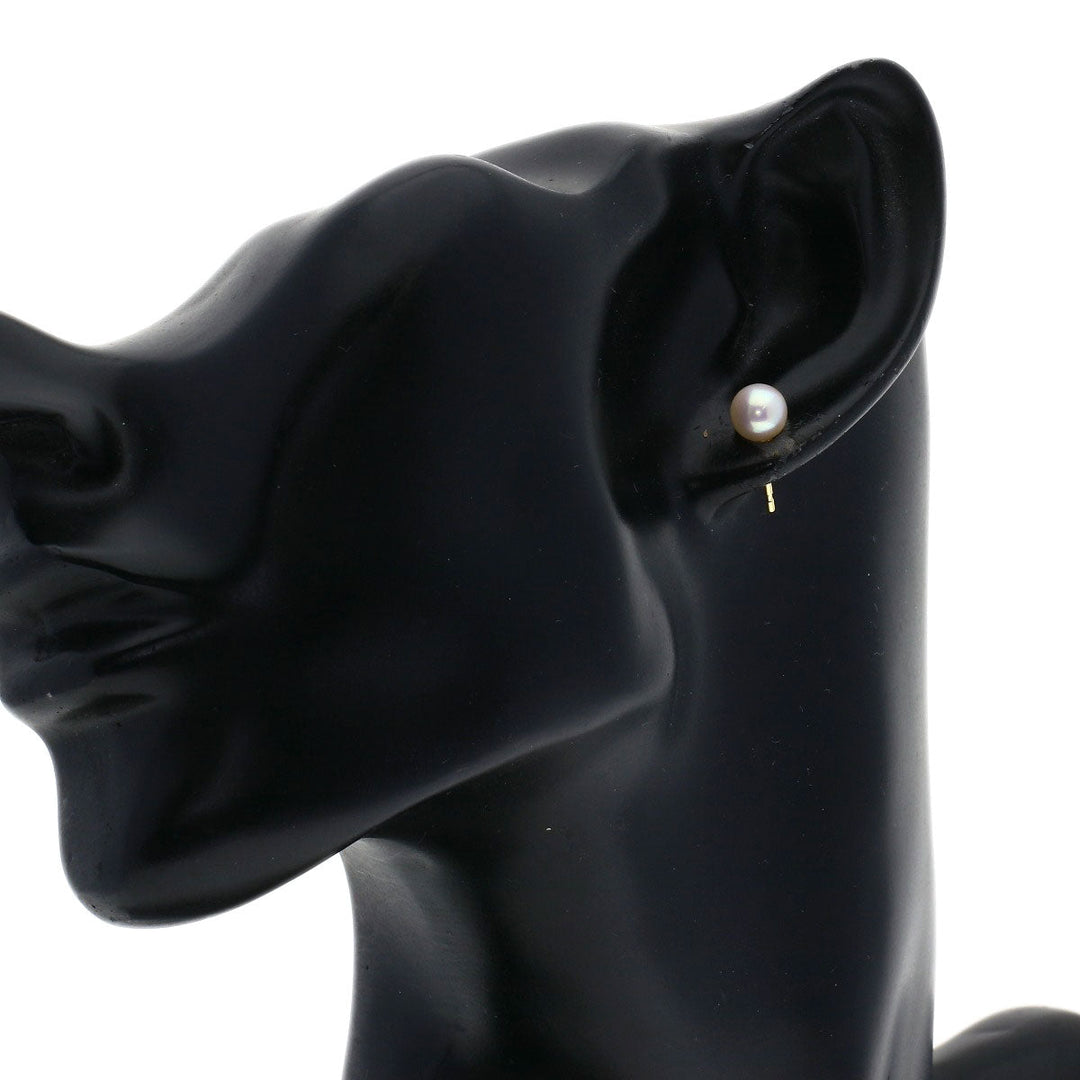 TASAKI Pierce 18K Yellow Gold gold Pearl Women Used Authentic