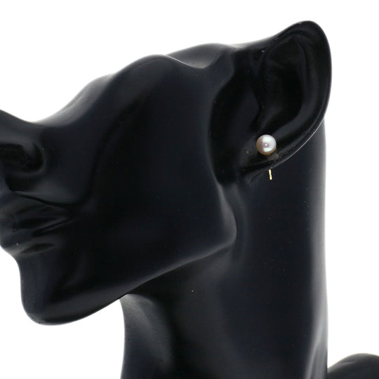 TASAKI Pierce 18K Yellow Gold gold Pearl Women Used Authentic