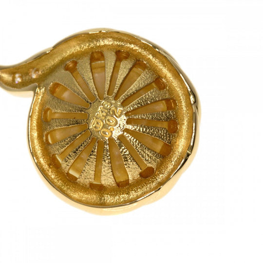 TASAKI Pendant top 18K Yellow Gold gold Pearl pearl diamond