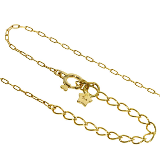 STAR JEWELRY Necklace 18K Yellow Gold gold diamond Women Used Authentic