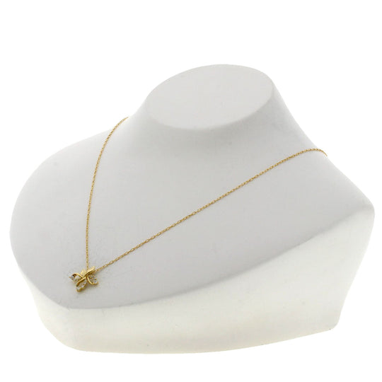 STAR JEWELRY Necklace 18K Yellow Gold gold diamond Women Used Authentic