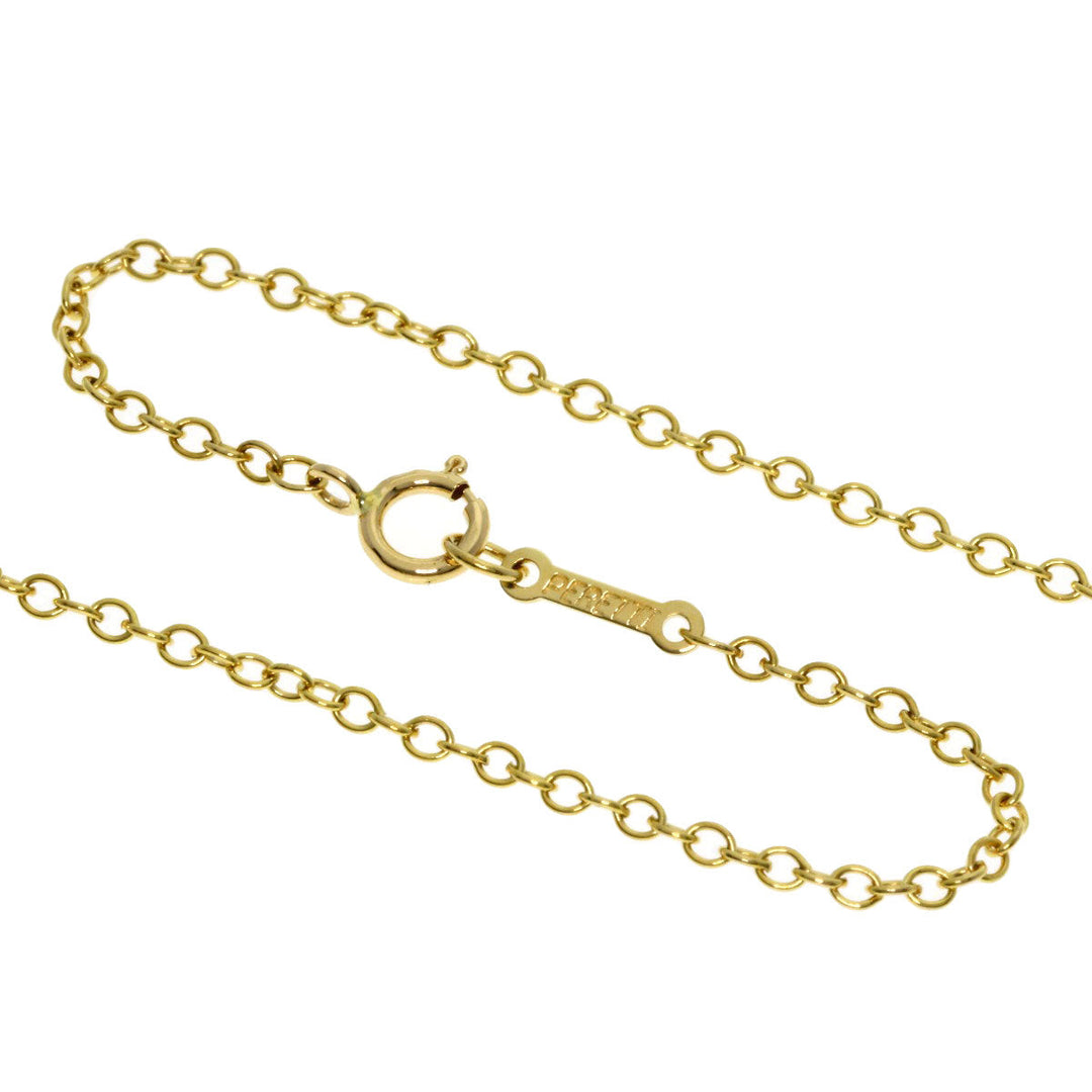 TIFFANY&Co. Necklace 18K Yellow Gold gold Double roof Women Used Authentic