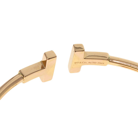 TIFFANY&Co. bracelet 18K Yellow Gold gold T wire
