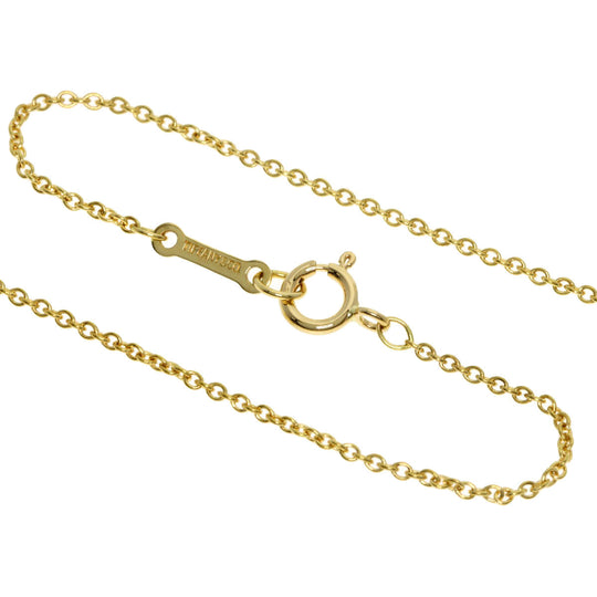 TIFFANY&Co. Necklace 18K Yellow Gold gold Open heart Women Used Authentic