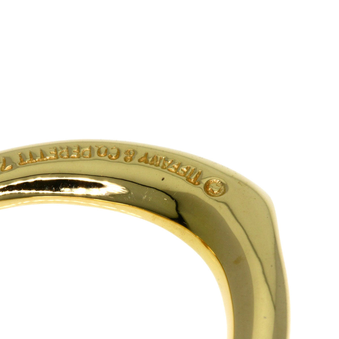 TIFFANY&Co. Necklace 18K Yellow Gold gold Open heart Women Used Authentic