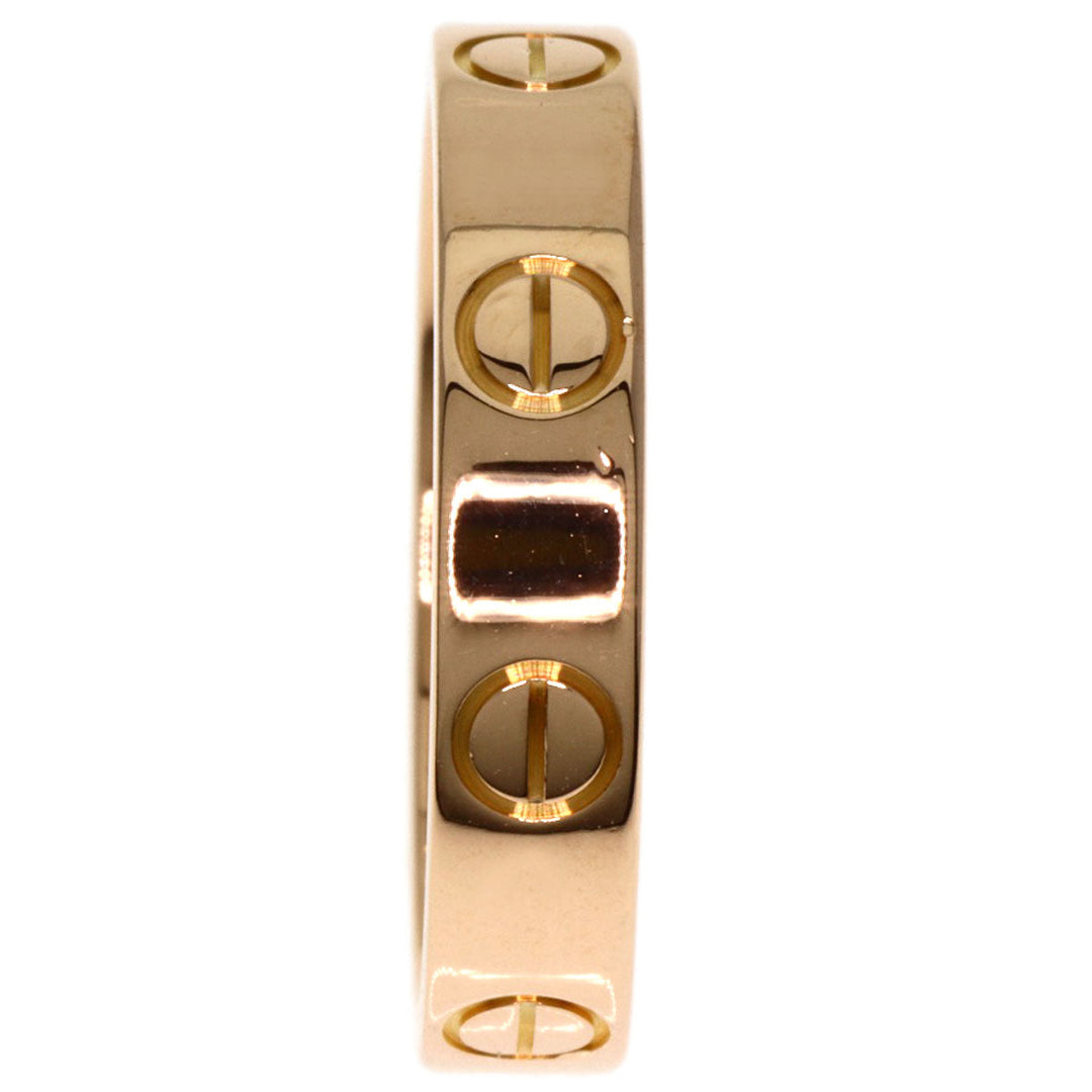 CARTIER Ring 18K Pink Gold gold Mini love ring #49
