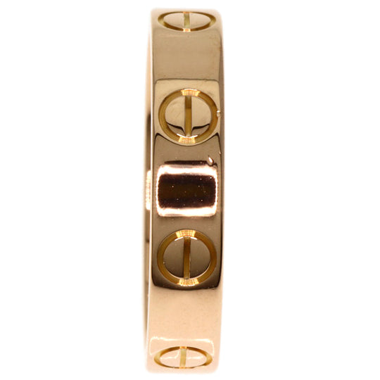 CARTIER Ring 18K Pink Gold gold Mini love ring #49
