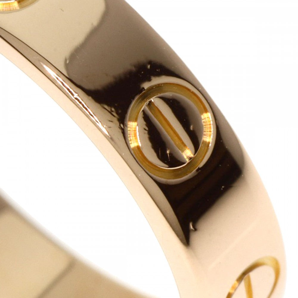 CARTIER Ring 18K Pink Gold gold Mini love ring #49