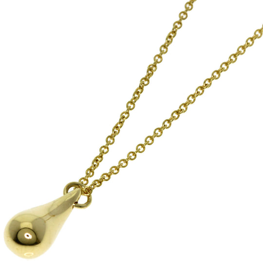 TIFFANY&Co. Necklace 18K Yellow Gold gold teardrop Women Used Authentic