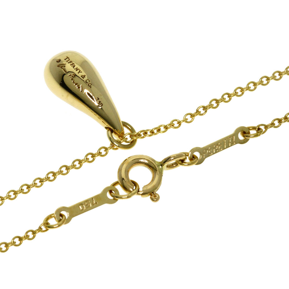 TIFFANY&Co. Necklace 18K Yellow Gold gold teardrop Women Used Authentic