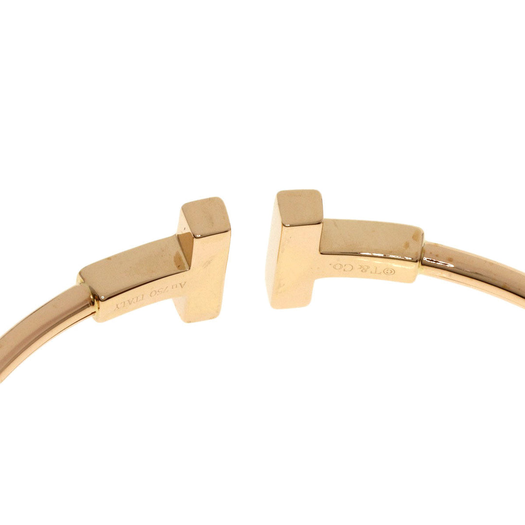 TIFFANY&Co. bracelet 18K Yellow Gold gold T-Wire Mother of Pearl Diamond