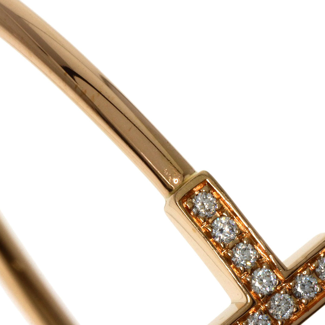 TIFFANY&Co. bracelet 18K Yellow Gold gold T-Wire Mother of Pearl Diamond
