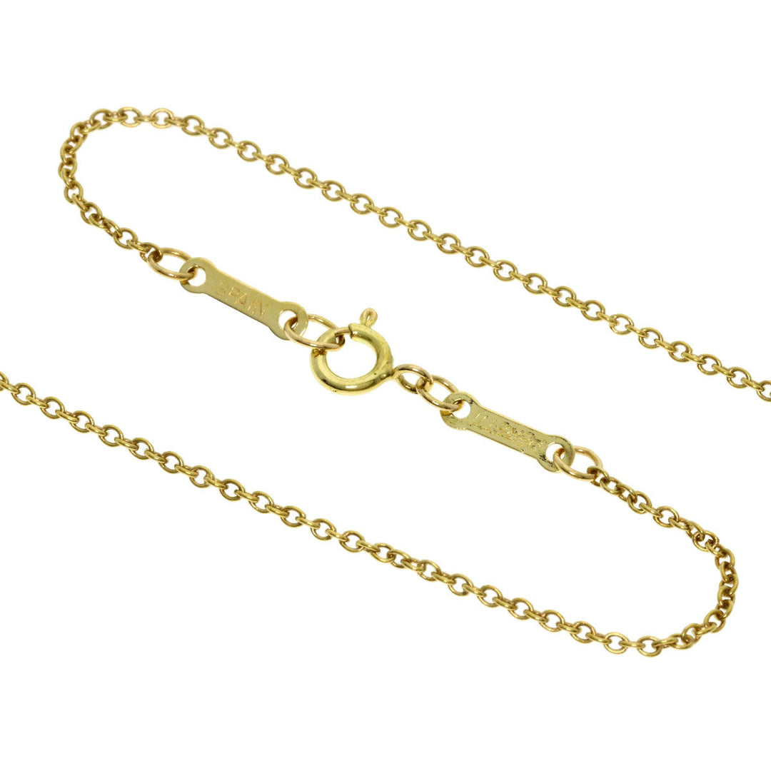 TIFFANY&Co. Necklace 18K Yellow Gold gold Open heart Women Used Authentic