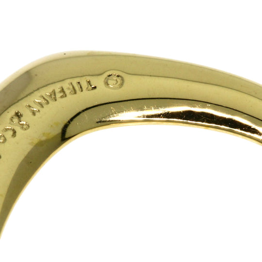 TIFFANY&Co. Necklace 18K Yellow Gold gold Open heart Women Used Authentic