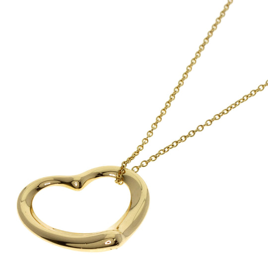 TIFFANY&Co. Necklace 18K Yellow Gold gold Open heart