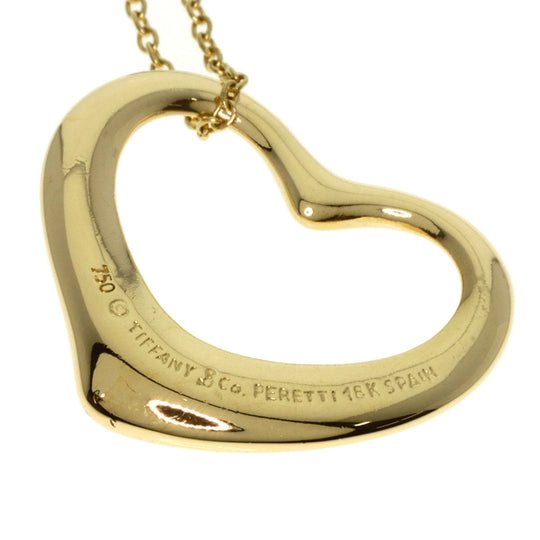 TIFFANY&Co. Necklace 18K Yellow Gold gold Open heart