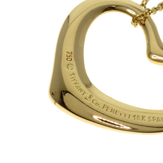 TIFFANY&Co. Necklace 18K Yellow Gold gold Open heart