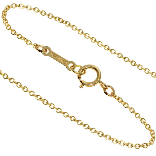 TIFFANY&Co. Necklace 18K Yellow Gold gold Open heart Women Used Authentic