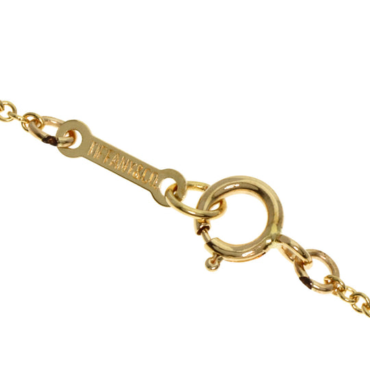 TIFFANY&Co. Necklace 18K Yellow Gold gold Open heart Women Used Authentic