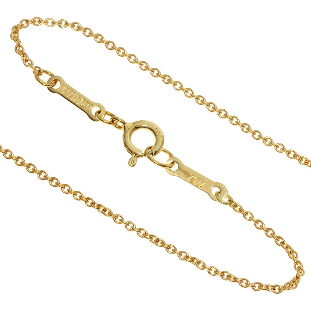 TIFFANY&Co. Necklace 18K Yellow Gold gold open teardrop Women Used Authentic