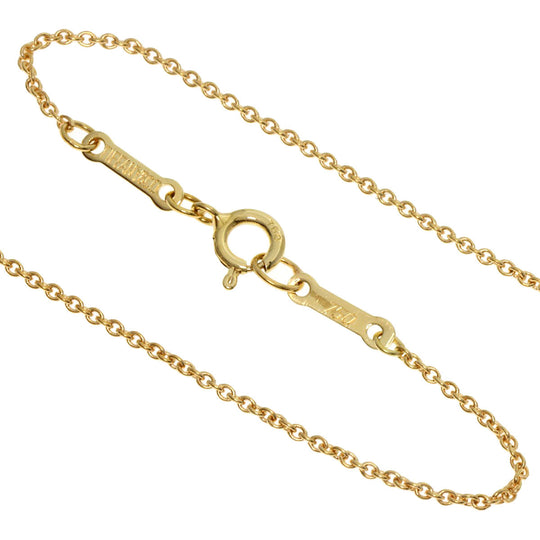 TIFFANY&Co. Necklace 18K Yellow Gold gold open teardrop Women Used Authentic