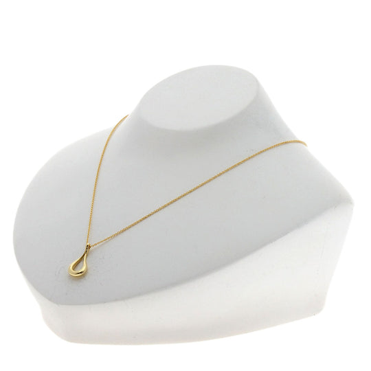 TIFFANY&Co. Necklace 18K Yellow Gold gold open teardrop Women Used Authentic