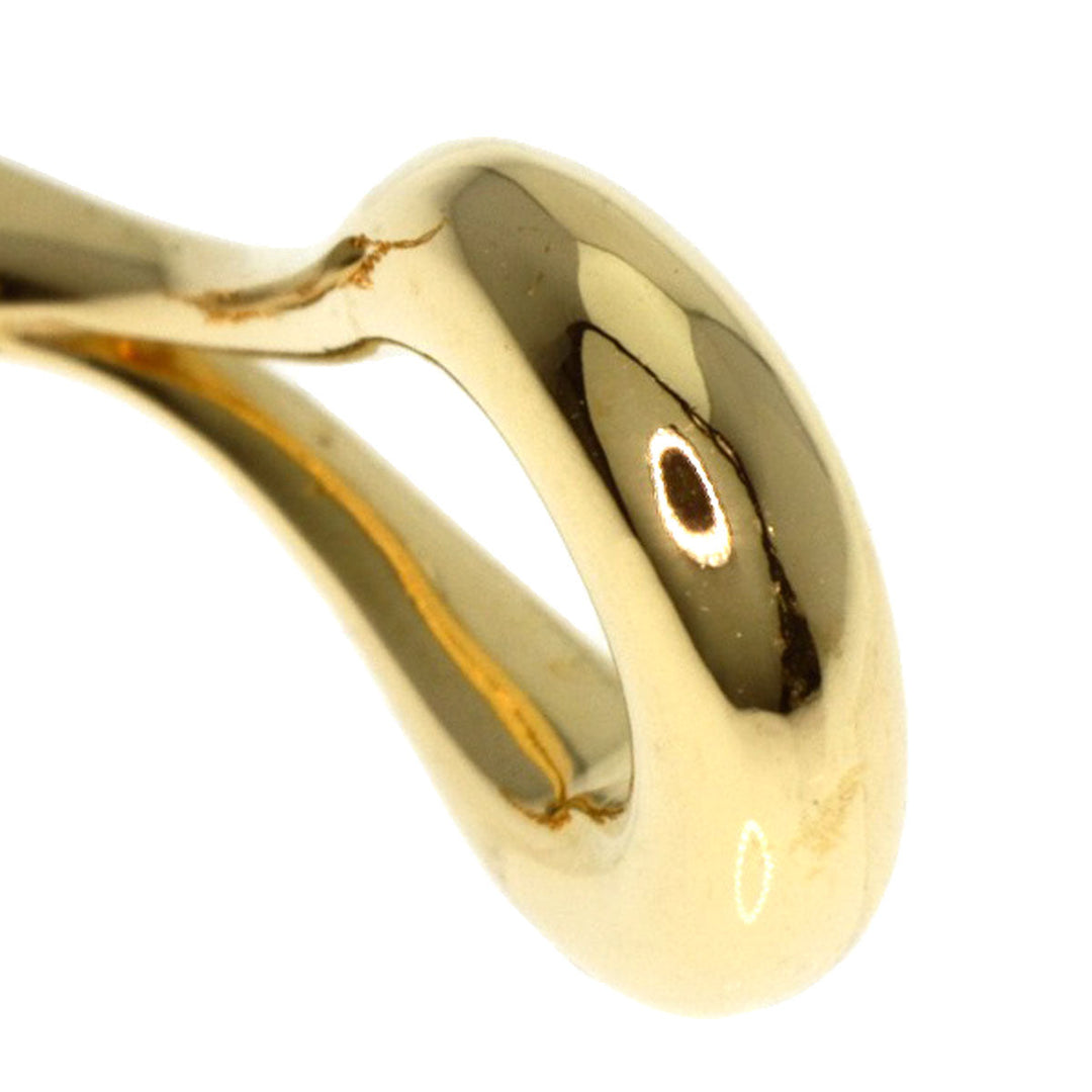 TIFFANY&Co. Necklace 18K Yellow Gold gold open teardrop Women Used Authentic