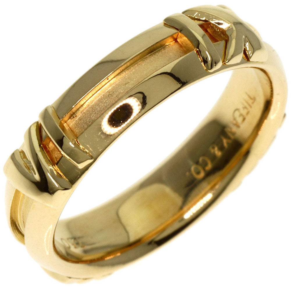 TIFFANY&Co. Ring 18K Yellow Gold gold Atlas Women Used Authentic