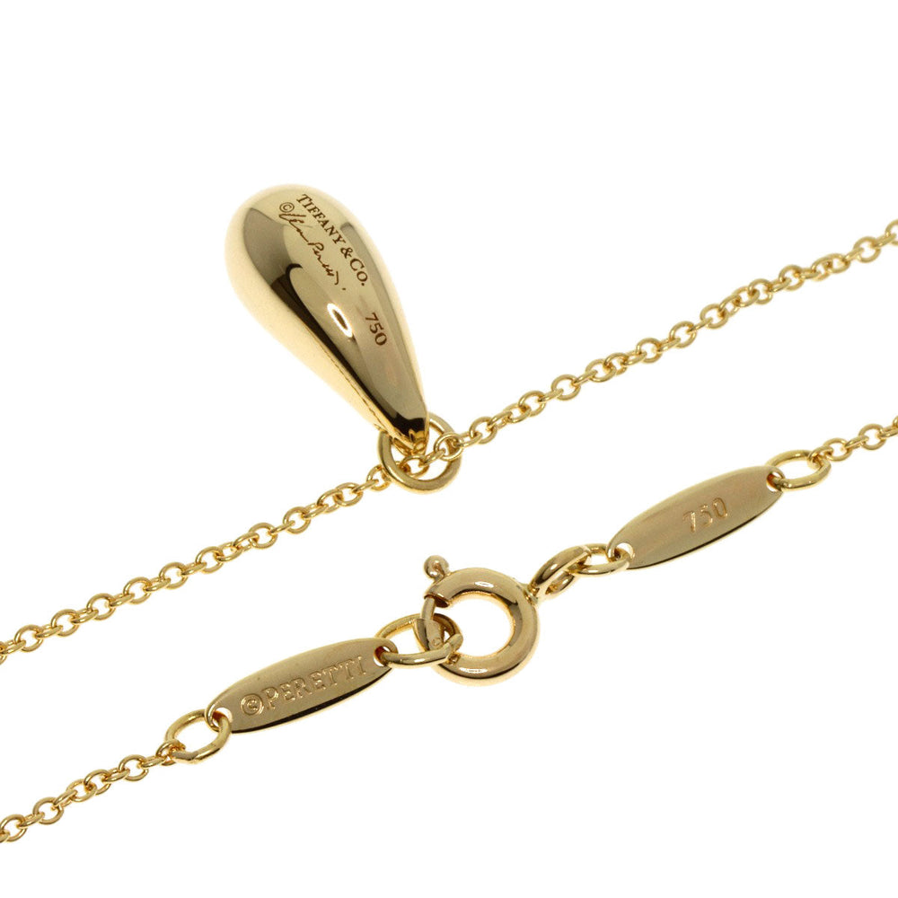 TIFFANY&Co. Necklace 18K Yellow Gold gold teardrop Women Used Authentic