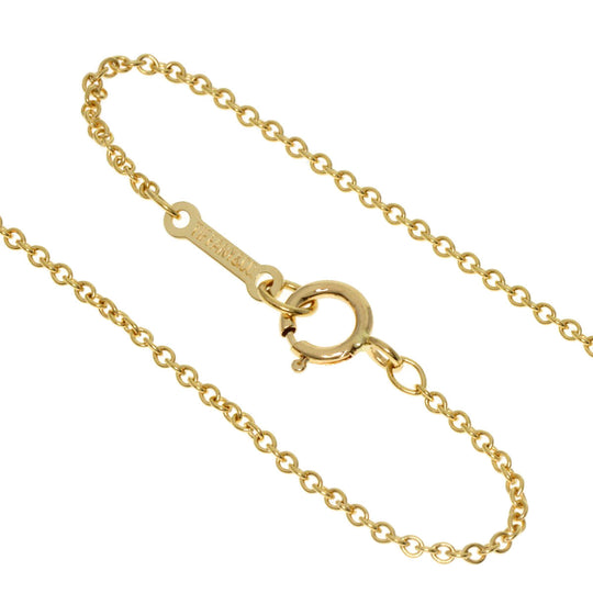 TIFFANY&Co. Necklace 18K Yellow Gold gold Open heart Women Used Authentic