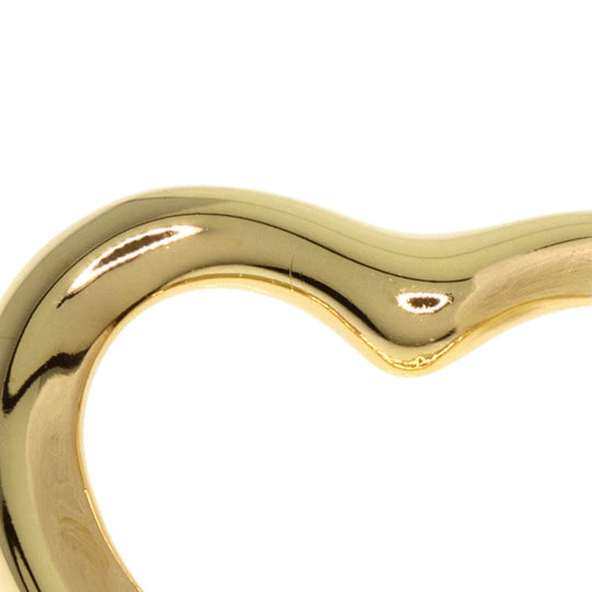 TIFFANY&Co. Necklace 18K Yellow Gold gold Open heart Women Used Authentic