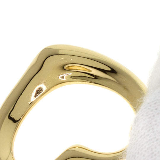 TIFFANY&Co. Necklace 18K Yellow Gold gold Open heart Women Used Authentic