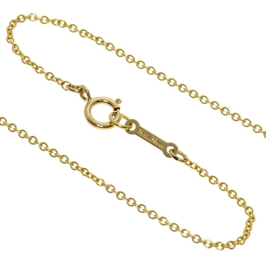 TIFFANY&Co. Necklace 18K Yellow Gold gold kiss Women Used Authentic