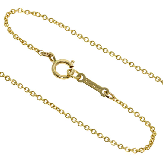 TIFFANY&Co. Necklace 18K Yellow Gold gold kiss Women Used Authentic
