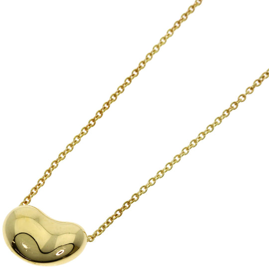 TIFFANY&Co. Necklace 18K Yellow Gold gold Bean Women Used Authentic