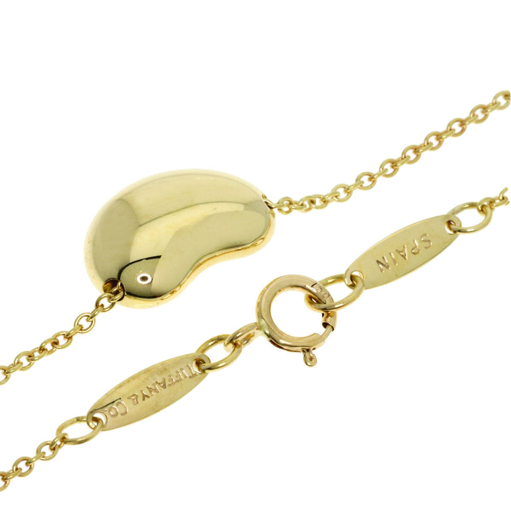 TIFFANY&Co. Necklace 18K Yellow Gold gold Bean Women Used Authentic
