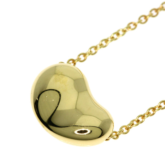 TIFFANY&Co. Necklace 18K Yellow Gold gold Bean Women Used Authentic