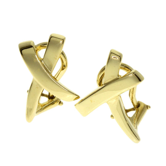 TIFFANY&Co. Earring 18K Yellow Gold gold Kiss Paloma Picasso