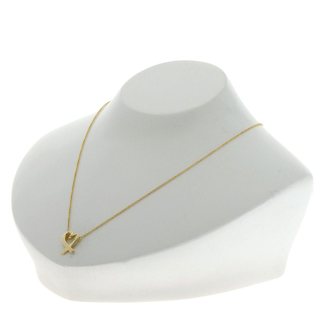 TIFFANY&Co. Necklace 18K Yellow Gold gold Loving heart