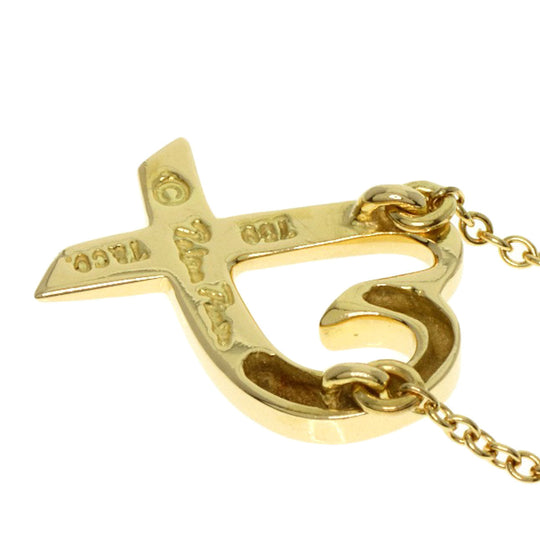 TIFFANY&Co. Necklace 18K Yellow Gold gold Loving heart