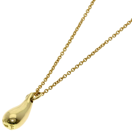TIFFANY&Co. Necklace 18K Yellow Gold gold teardrop Women Used Authentic