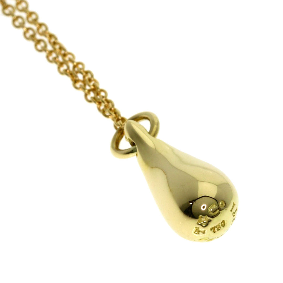 TIFFANY&Co. Necklace 18K Yellow Gold gold teardrop Women Used Authentic