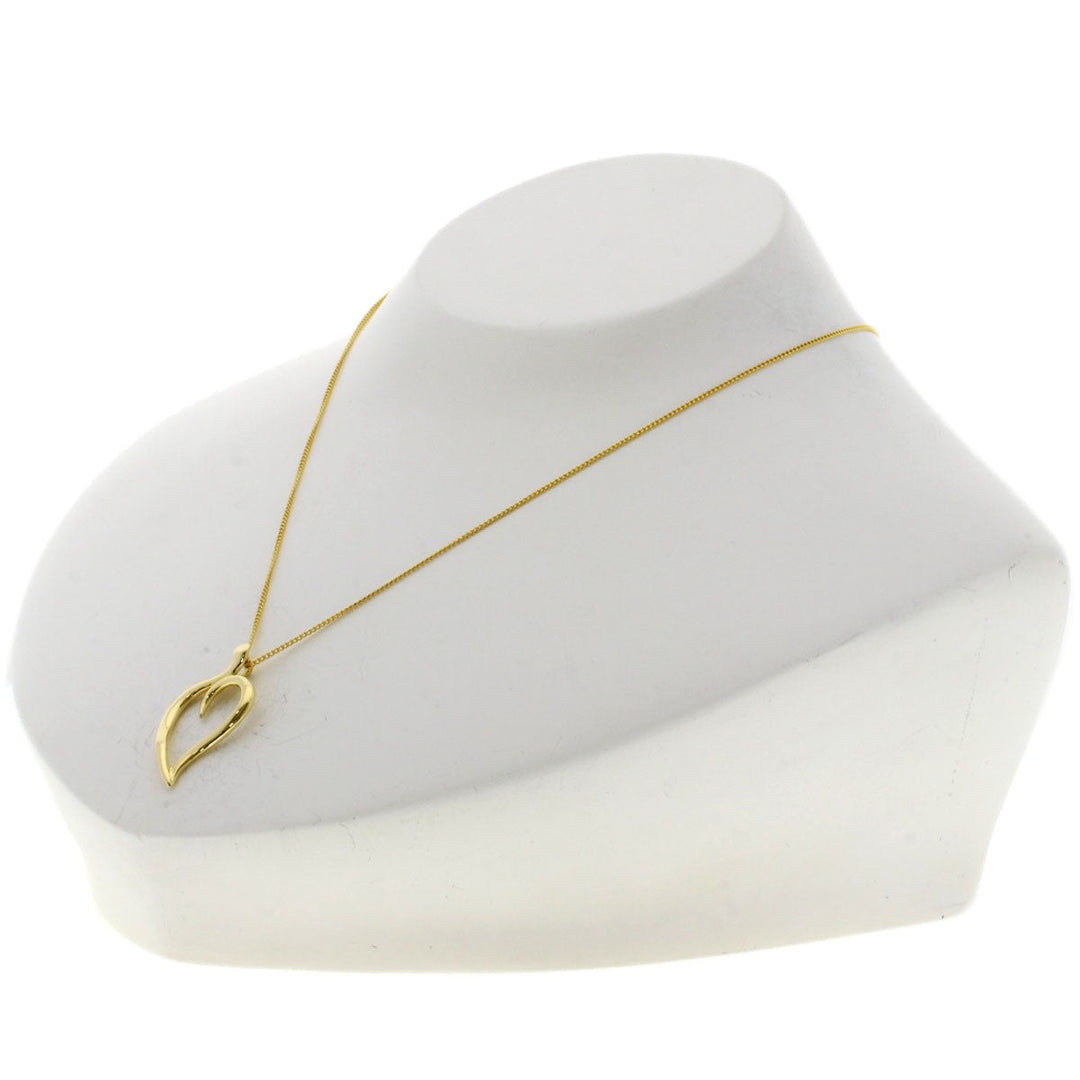 TIFFANY&Co. Necklace 18K Yellow Gold gold Leaf